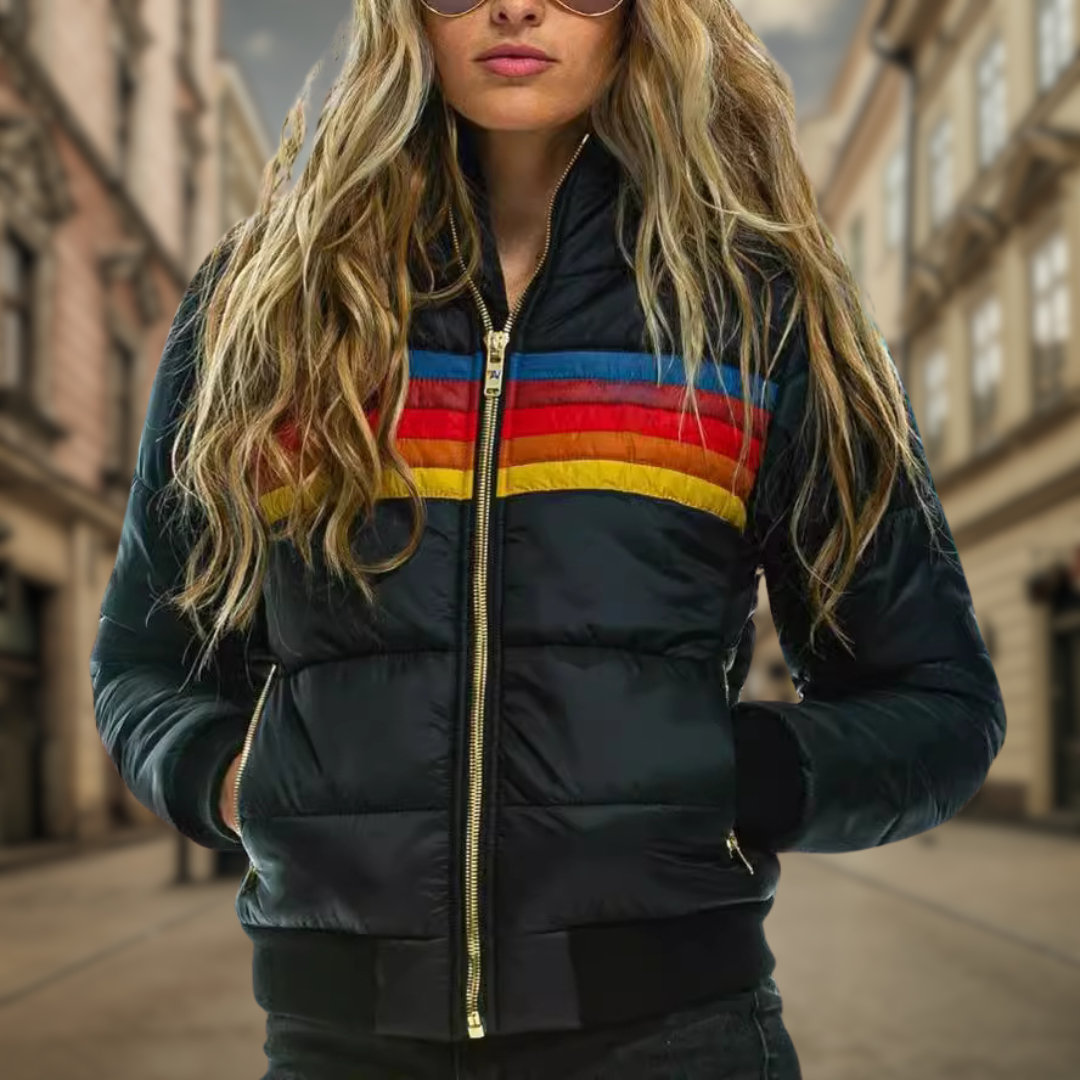Agnes® | Damen Retro-inspirierte Jacke