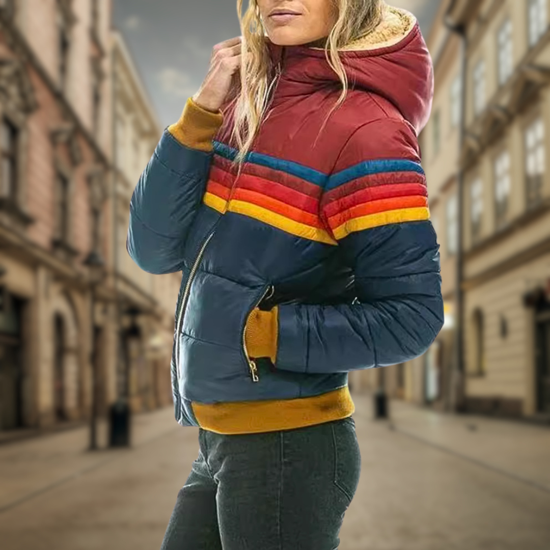Agnes® | Damen Retro-inspirierte Jacke