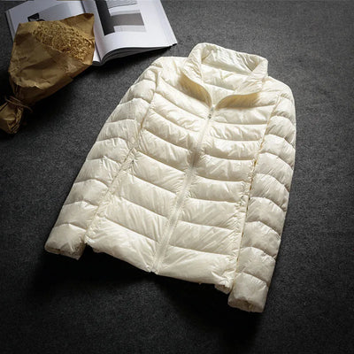 Aaliyah® | Hochwertige Leder Kapuzenjacke für Damen