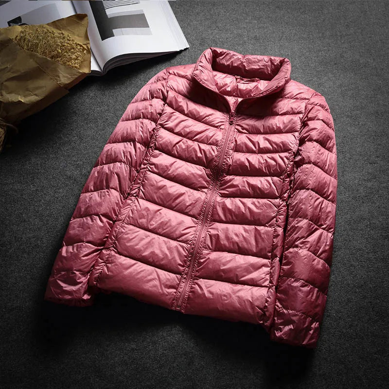 Aaliyah® | Hochwertige Leder Kapuzenjacke für Damen