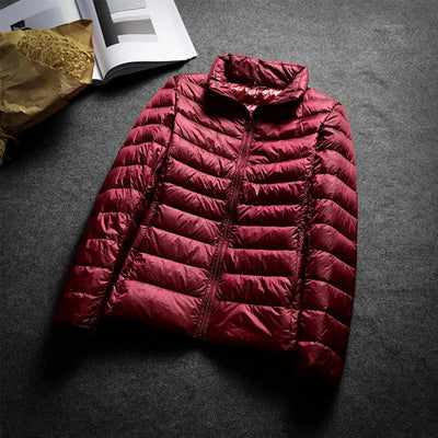 Aaliyah® | Hochwertige Leder Kapuzenjacke für Damen