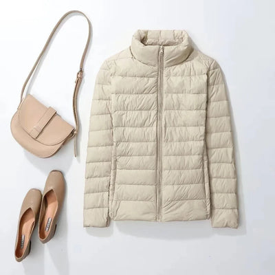 Aaliyah® | Hochwertige Leder Kapuzenjacke für Damen