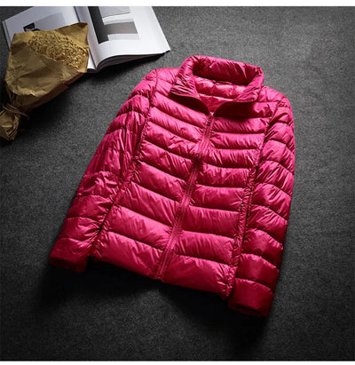 Aaliyah® | Hochwertige Leder Kapuzenjacke für Damen