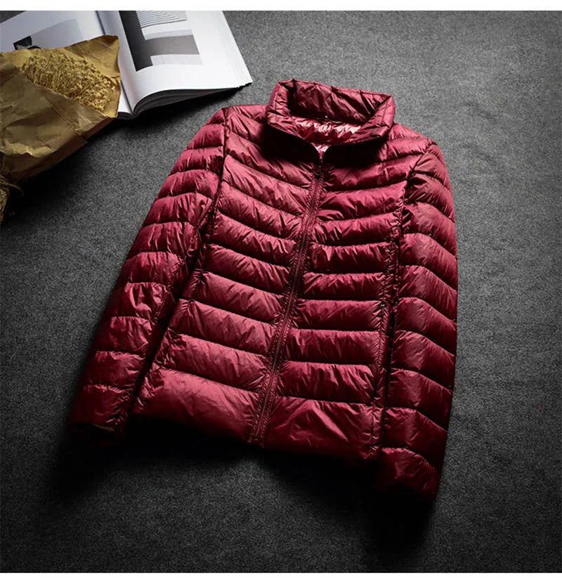 Aaliyah® | Hochwertige Leder Kapuzenjacke für Damen