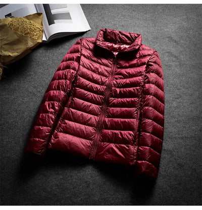 Aaliyah® | Hochwertige Leder Kapuzenjacke für Damen